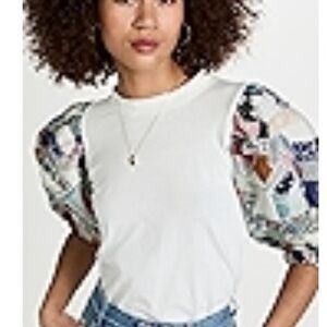 Sea New York Puff Sleeve Combo t-shirt